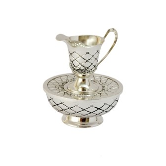 SILVER PLATED MAYIM ACHRONIM