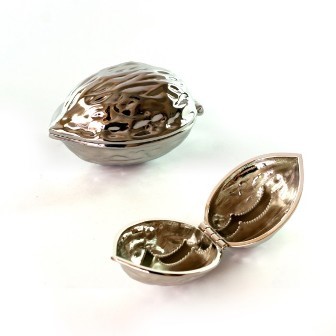 SILVER PLATED SMALL NUTCRACKER