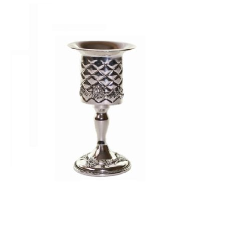 SILVER PLATED HAVDALA CANDLESTICK