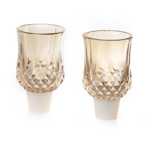 EMBER/GOLDEN CRYSTAL CANDLE HOLDER