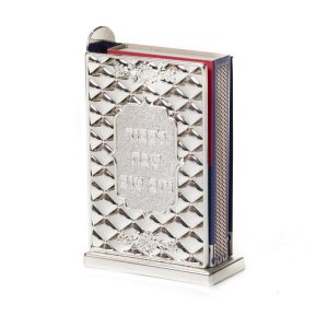 SILVER PLATED DECORETED MATCHES BOX HOLDER