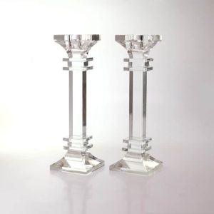 PR.CANDLESTICKS CRYSTAL 20 CM.