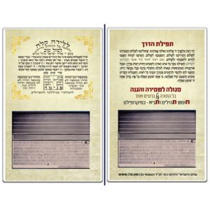 CHUMASH/TEHILIM/TANYA MICROFILM/SHIR HAMAALOT/TRAVELERS PR.