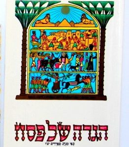 HEBREW/ENGLISH ASHKENAZ SOFT COVER MEDUM HAGADA BOOK