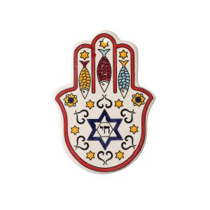 ARMENIAN FISH+STAR+"CHAY" HAMSAH 14 CM.