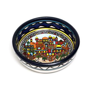 JERUSALEM ARMENIAN DEEP BOWL 10 CM.