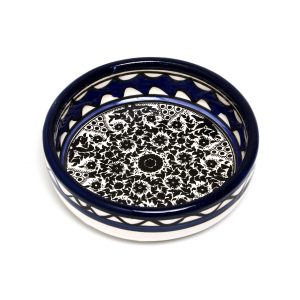 BLUE FLOWERS ARMENIAN DEEP BOWL 10 CM.