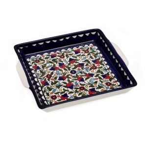 ARMENIAM FLOWERS SQUARE TRAY
