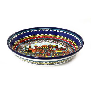 JERUSALEM ARMENIAN BOWL 33 CM.