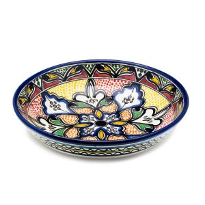 BLUE ARMENIAN DEEP BOWL 33 CM.