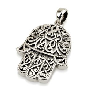 S FILIGREE HAMSA PENDANT