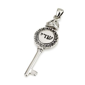 S. KABBALAH "PARNASA" KEY PENDANT