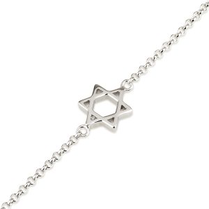 S STAR OF DAVID BRACELET