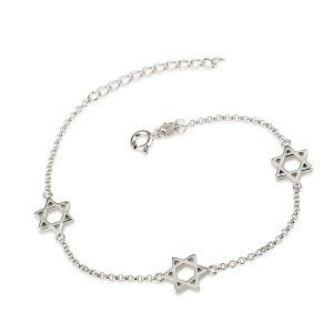 S STAR OF DAVID BRACELET