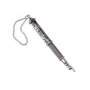 PEWTER FINISH TORAH POINTER